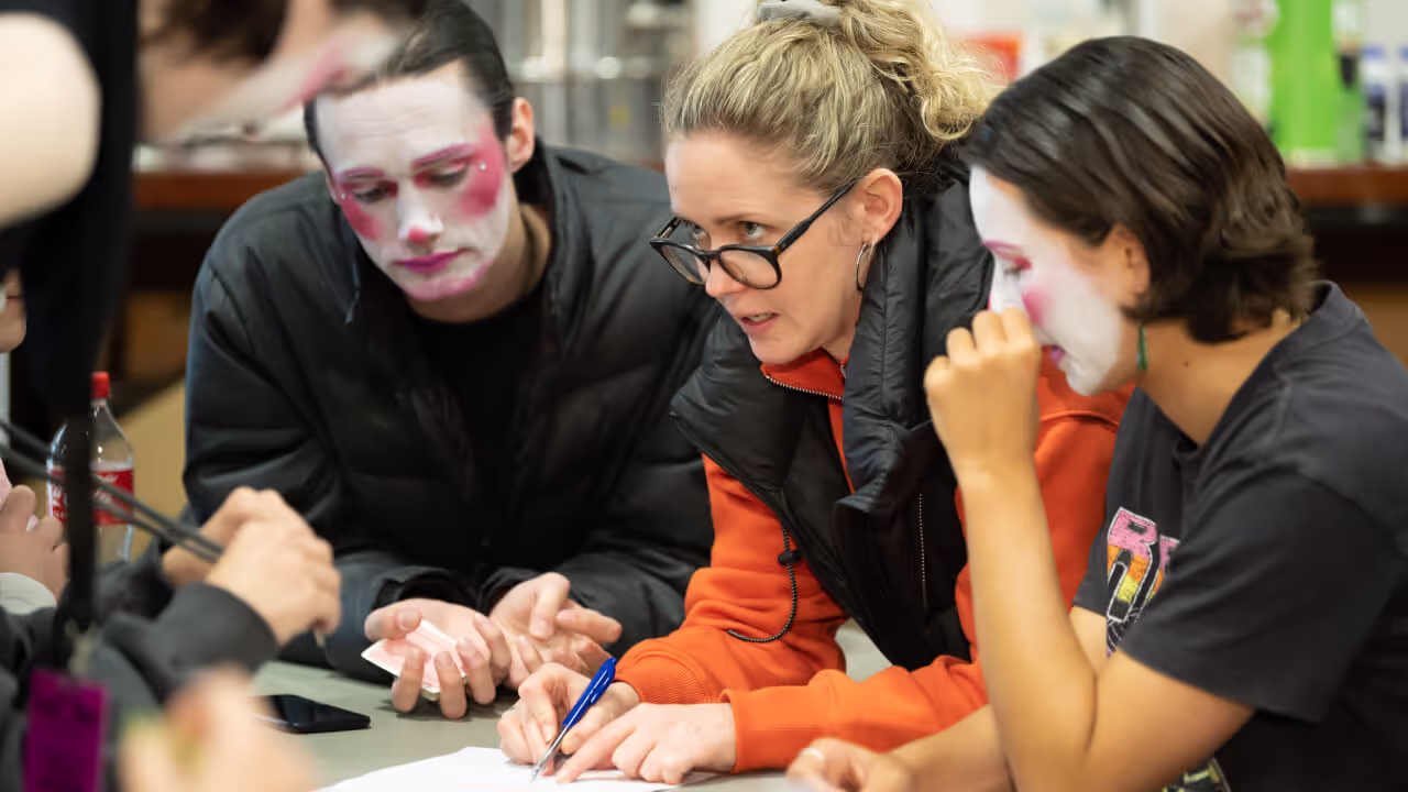 World of WearableArt backstage